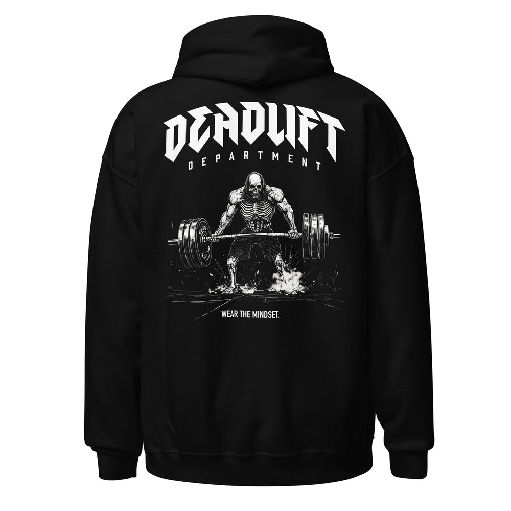 GYMHOOD Deadlift Department graphic gym hoodie